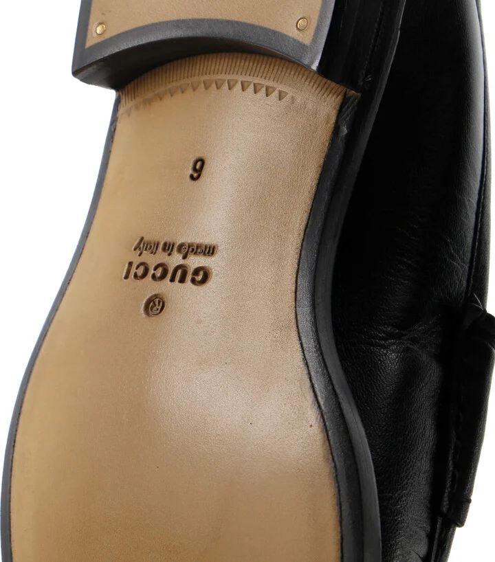 GUCCI Men's Horsebit Loafers Leather - Image 6