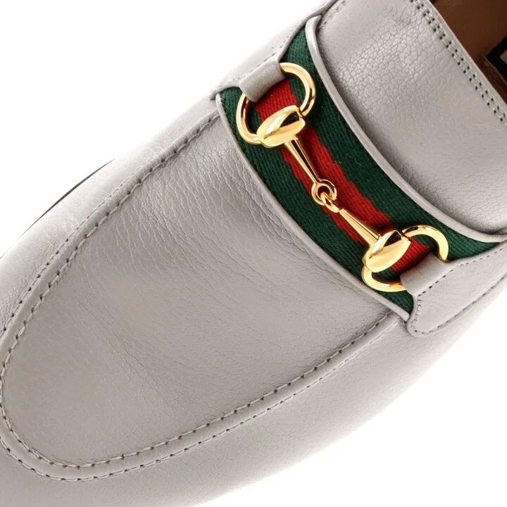 GUCCI Men's Horsebit Loafers Leather - Image 5