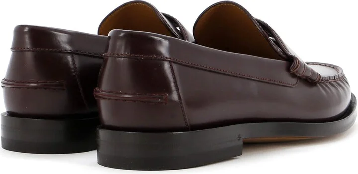 GUCCI Men's Interlocking G Cutout Loafers Leather - Image 3