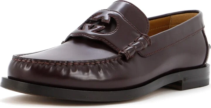 GUCCI Men's Interlocking G Cutout Loafers Leather