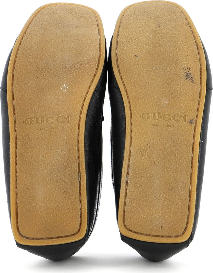 GUCCI Men's Interlocking G Horsebit Loafers Leather - Image 4