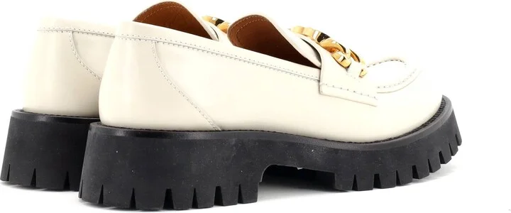 GUCCI Men's Interlocking G Jeanne Loafers Leather - Image 3