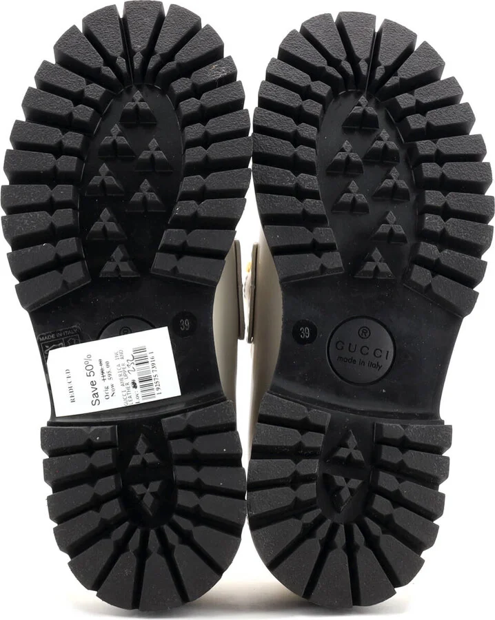 GUCCI Men's Interlocking G Jeanne Loafers Leather - Image 4