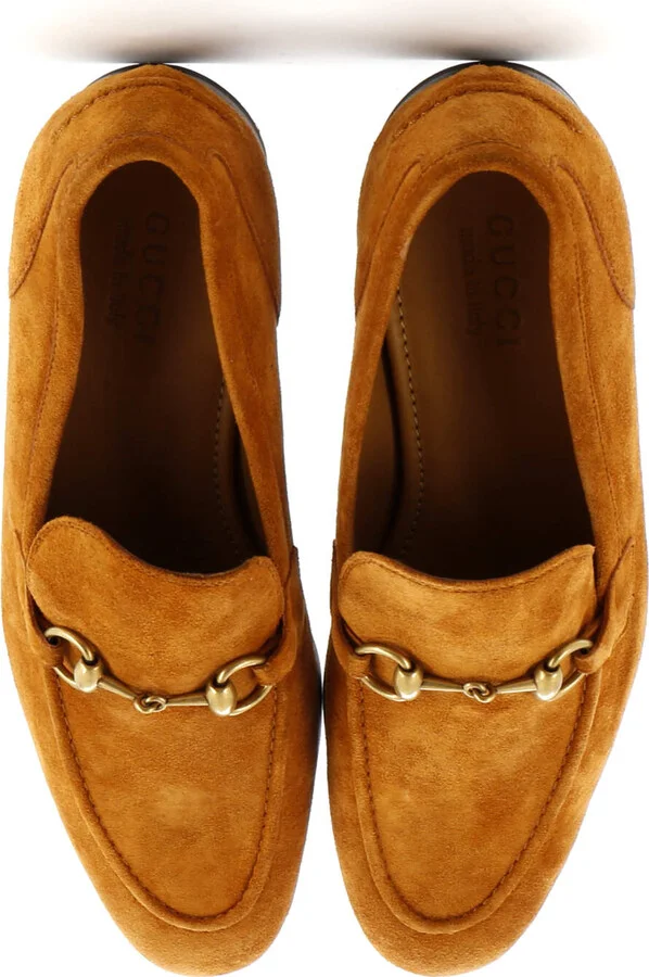 GUCCI Men's Jordaan Loafers Suede - Image 2