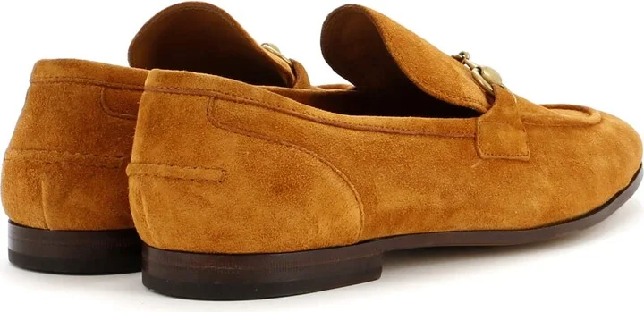 GUCCI Men's Jordaan Loafers Suede - Image 3