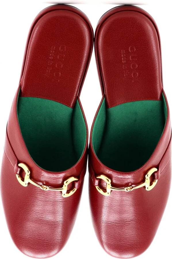 GUCCI Men's Pericle Horsebit Mules Leather - Image 2