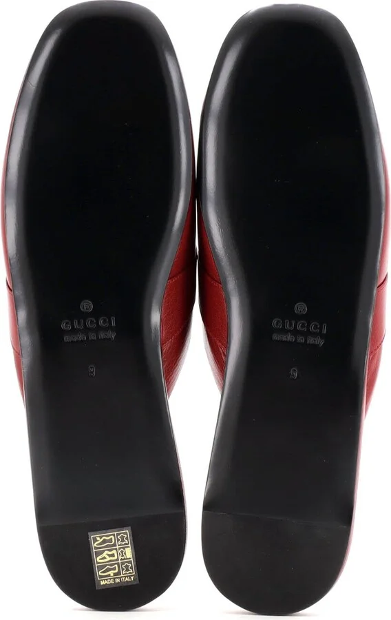 GUCCI Men's Pericle Horsebit Mules Leather - Image 4