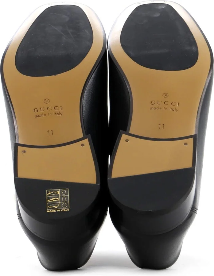 GUCCI Men's Quentin Horsebit Loafers Leather - Image 4