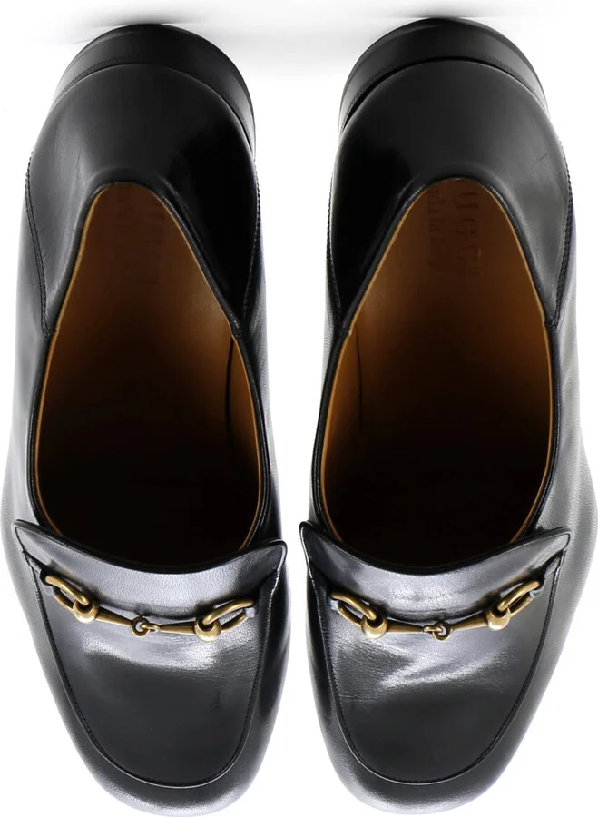 GUCCI Men's Quentin Horsebit Loafers Leather - Image 2