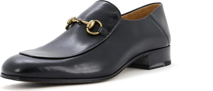 GUCCI Men's Quentin Horsebit Loafers Leather