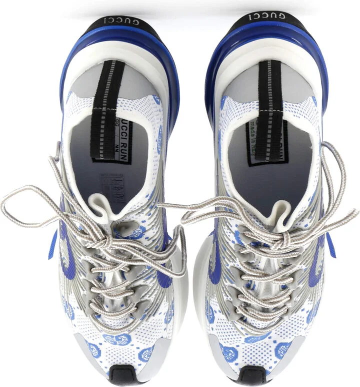 GUCCI Men's Run Sneakers Embroidered Technical Fabric - Image 2