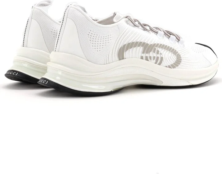 GUCCI Men's Run Sneakers Embroidered Technical Fabric - Image 3