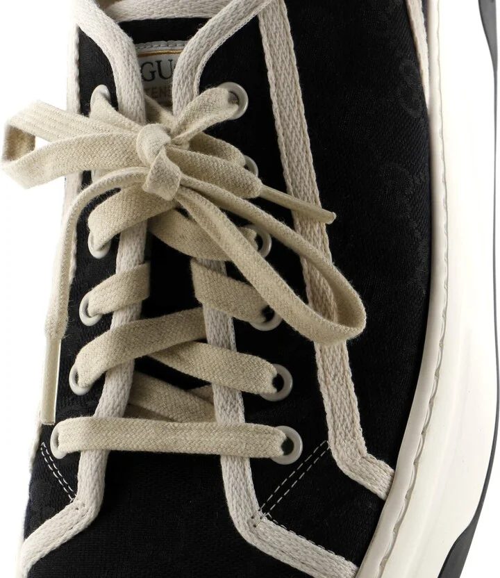 GUCCI Men's Tennis Trek Sneakers GG Canvas - Image 5