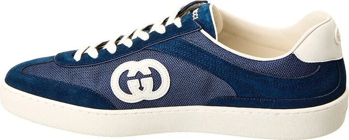Gucci Mesh & Suede Sneaker - Image 2