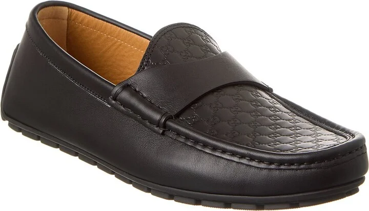 Gucci Microguccissima Leather Driver