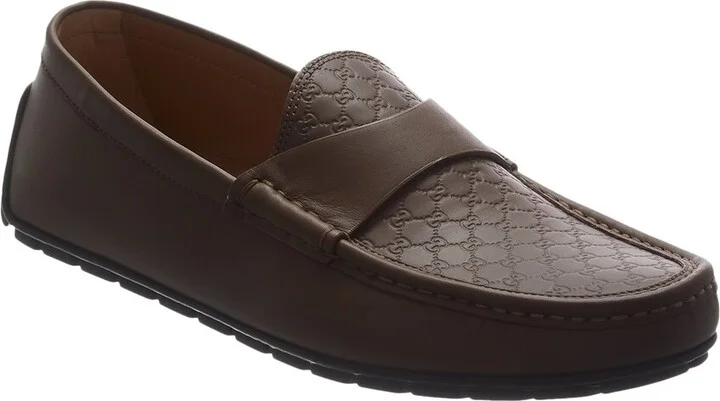 Gucci Microguccissima Leather Driver