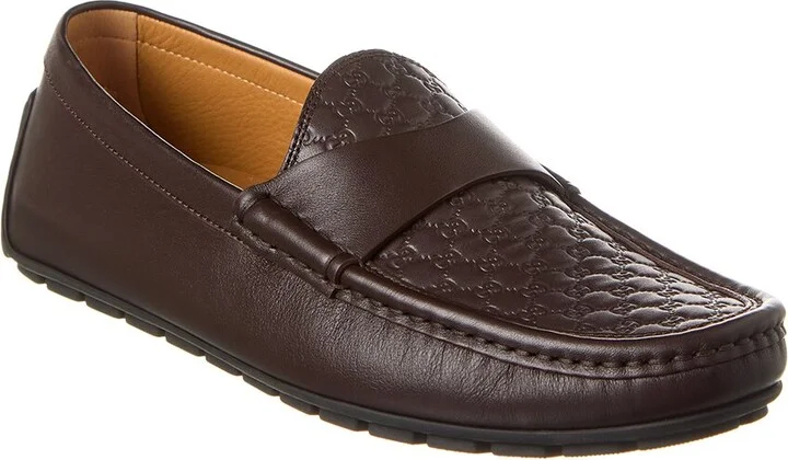 Gucci Microguccissima Leather Driver