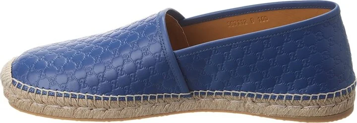 Gucci Microguccissima Leather Espadrille - Image 2