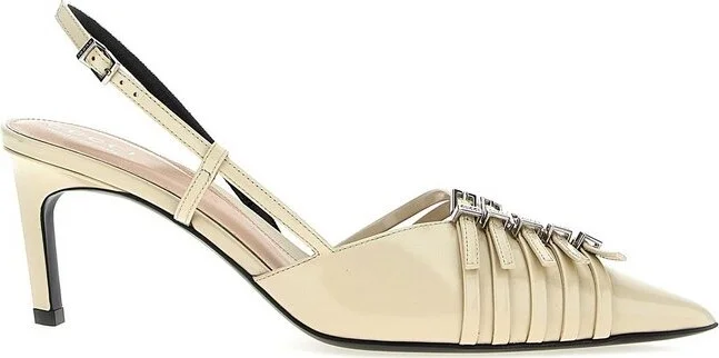 Gucci Mid Heel Slingback Pumps