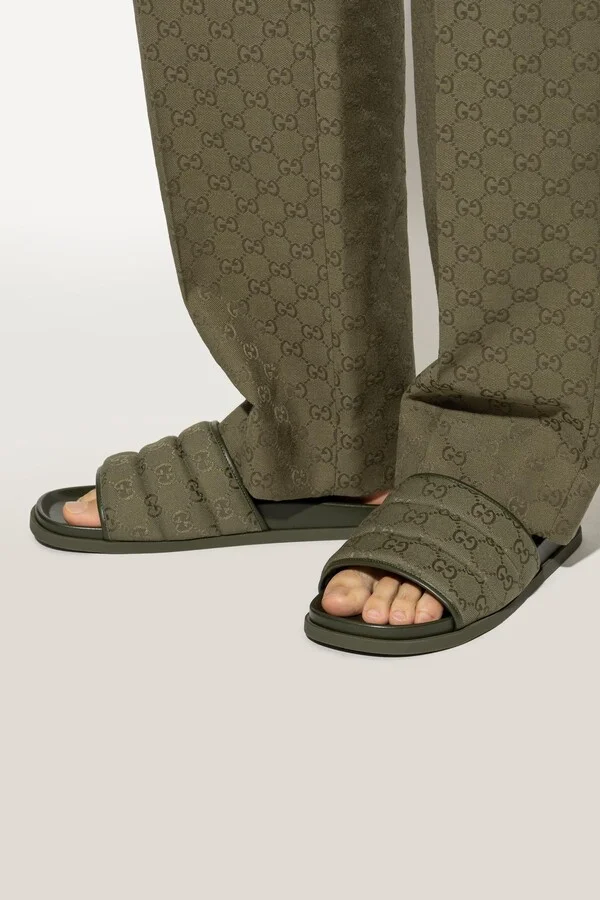 Gucci Monogram Slides - Image 2