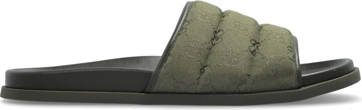 Gucci Monogram Slides