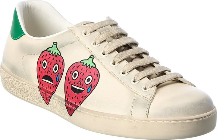 Gucci New Ace Leather Sneaker