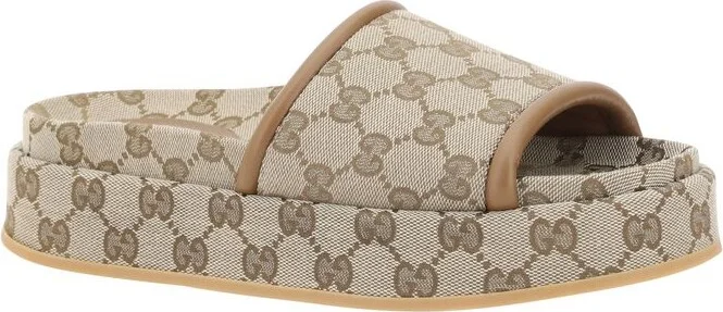 Gucci Original Gg Fabric Slides - Image 4