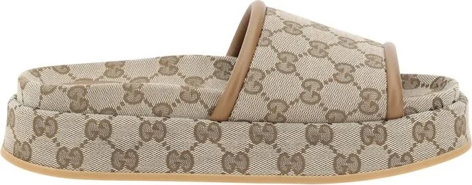 Gucci Original Gg Fabric Slides