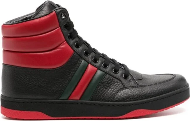 Gucci Padded High Top Trainers