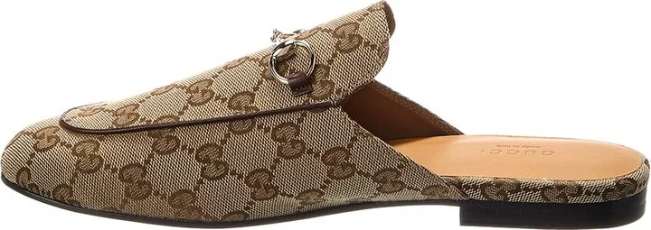 Gucci Princetown Gg Canvas Mule - Image 2