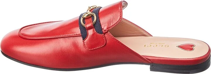 Gucci Princetown Leather Slipper - Image 2