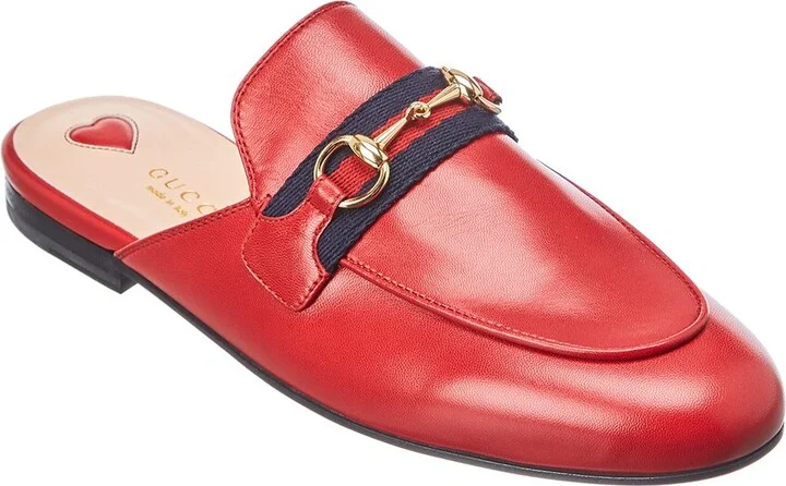 Gucci Princetown Leather Slipper
