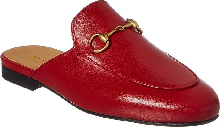 Gucci Princetown Leather Slipper