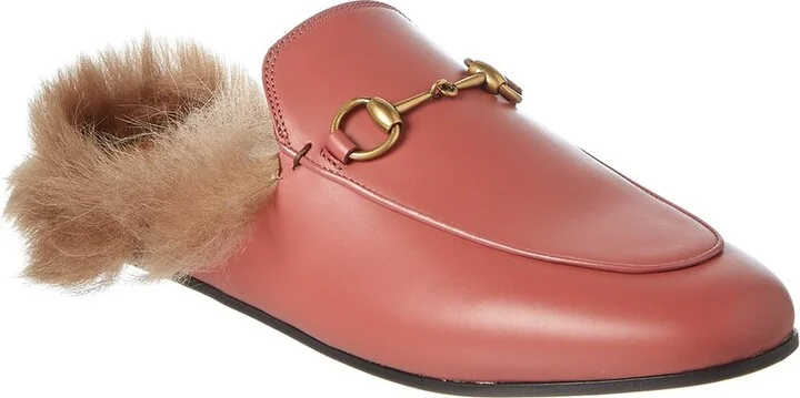 Gucci Princetown Leather Slipper