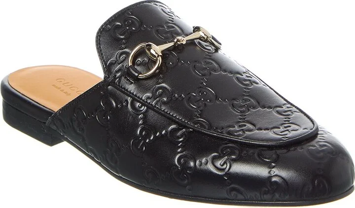 Gucci Princetown Leather Slipper