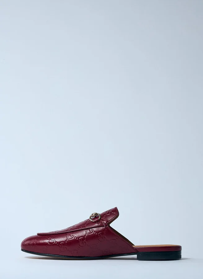 Gucci Princetown Mules - Woman Mules Red Eu - 36 - Image 4