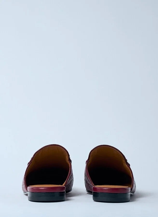Gucci Princetown Mules - Woman Mules Red Eu - 36 - Image 6