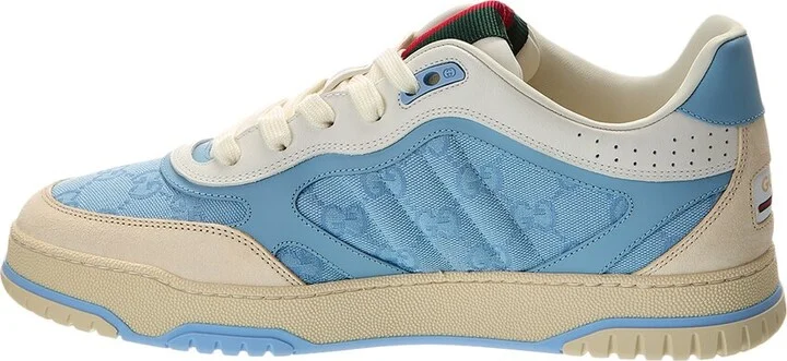 Gucci Re-Web Gg Canvas & Leather Sneaker - Image 2