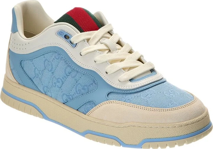 Gucci Re-Web GG Canvas & Leather Sneaker