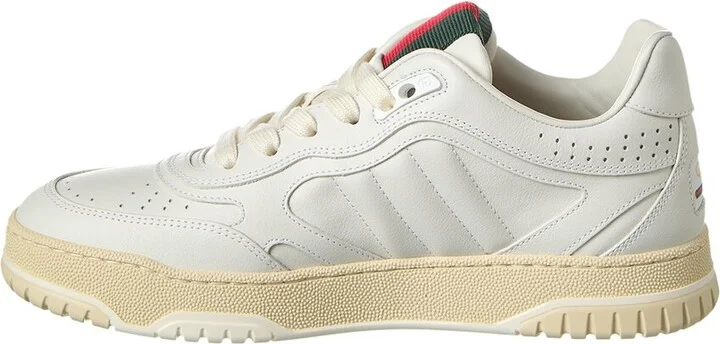Gucci Re-Web Leather Sneaker - Image 2