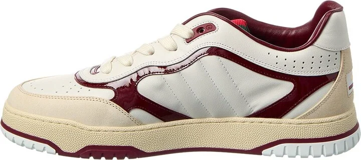 Gucci Re-Web Leather Sneaker - Image 2