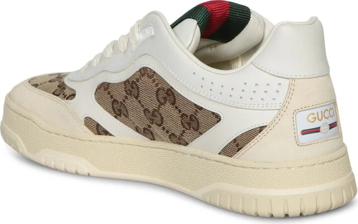 Gucci Re-Web Low-Top Sneakers - Image 3