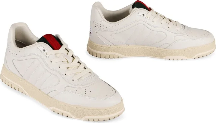 Gucci Re-Web Low-Top Sneakers - Image 3