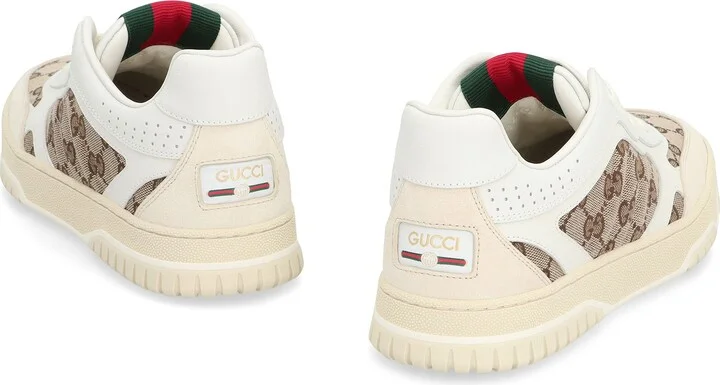 Gucci Re-Web Low-Top Sneakers - Image 4