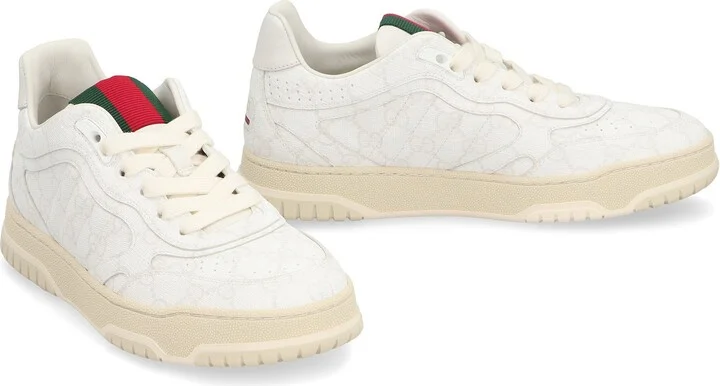 Gucci Re-Web Low-Top Sneakers - Image 3