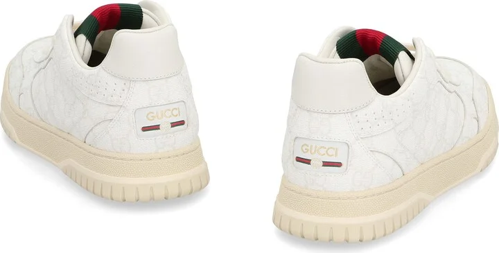 Gucci Re-Web Low-Top Sneakers - Image 4