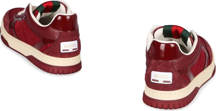 Gucci Re-Web Low-Top Sneakers - Image 4