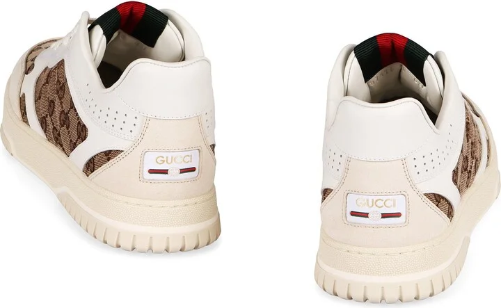 Gucci Re-Web Low-Top Sneakers - Image 4