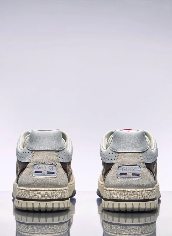 Gucci Re-web Sneakers - Man Sneakers Beige Uk - 09 - Image 6