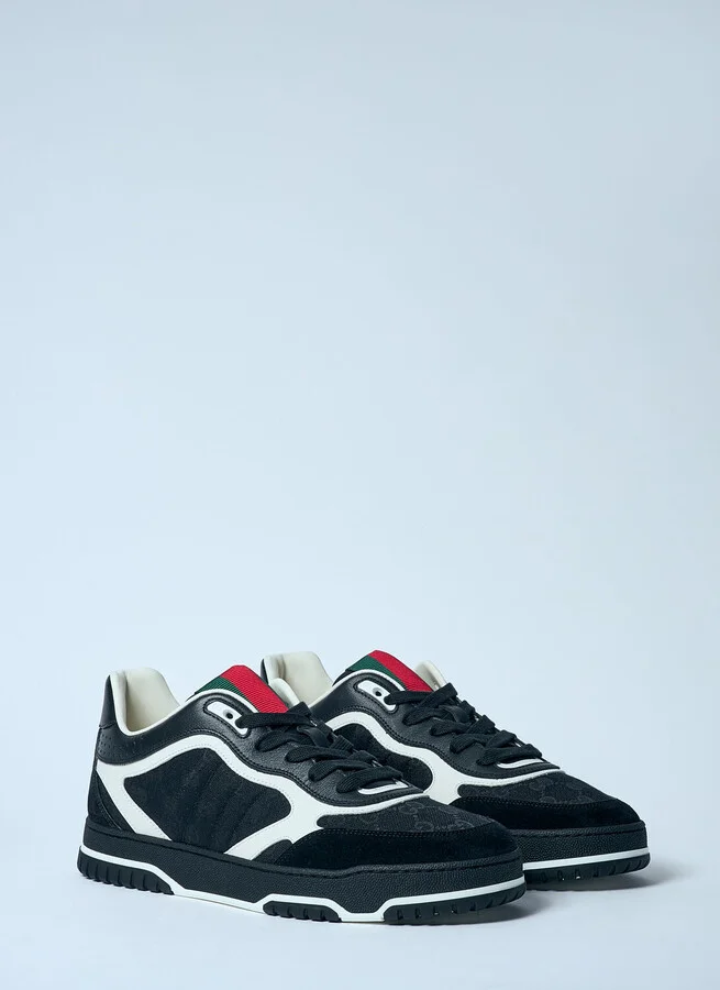 Gucci Re-web Sneakers - Man Sneakers Black Uk - 06 - Image 2